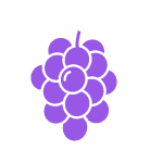ウェブリックスのロゴの葡萄